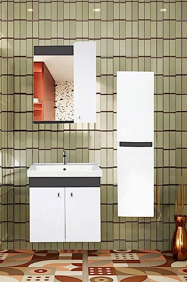 Karen Banyo New Bahar 60 CM Banyo Dolap - Mekan Kapı 